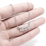 Stainless Steel Aries Necklace