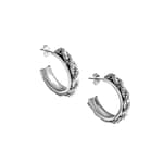 Astrid Stainless Steel Viking Braid Earrings