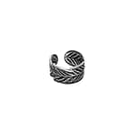 Leanna Leaf Silver Cuff Earring