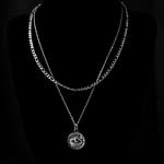 Eternal Eye Stainless Steel Stacking Necklace