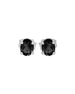 reign-cut-stone-onyx-silver-stud-earrings-hellaholics-front
