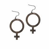 feminist-sign-earrings-brown-hellaholics-2
