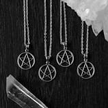 pentagram-silver-necklaces-hellaholics