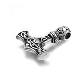 thors-hammer-stainless-steel-amulet-necklace-side-hellaholics