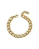 Chelsea Stainless Steel Gold Chain Bracelet