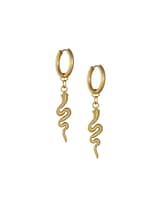 night-serpent-stainless-steel-gold-snake-hoop-earrings