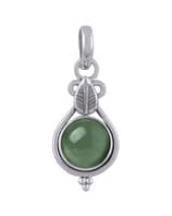 Detria-Green-Aventurine-Silver-Necklace