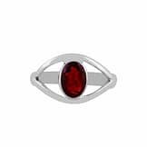 dragon-eye-garnet-cut-stone-stilver-ring-hellaholics-front