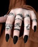 so-mote-never-break-the-chain-branch-woodland-ouroboros-duo-serpent-pentagram-silver-rings-hellaholics