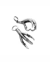 bird-claw-silver-necklace-hellaholics