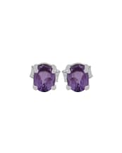reign-cut-stone-amethyst-silver-stud-earrings-hellaholics-front
