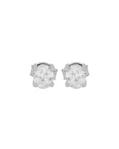 reign-cut-stone-clear-quartz-silver-stud-earrings-hellaholics-front