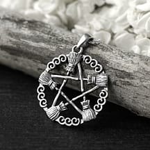 broom-pentagram-sterling-silver-necklace-close-up-hellaholics