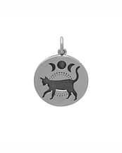 celestial-black-cat-recycled-silver-necklace-hellaholics-front