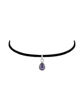 indra-amethyst-cut-stone-teardrop-pendant-chocker-hellaholics