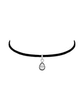 indra-clear-crystal-quartz-cut-stone-teardrop-pendant-chocker-hellaholics