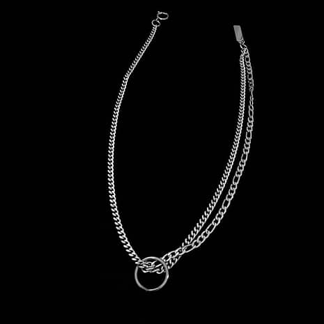 siouxsie-stainless-steel-chain necklace