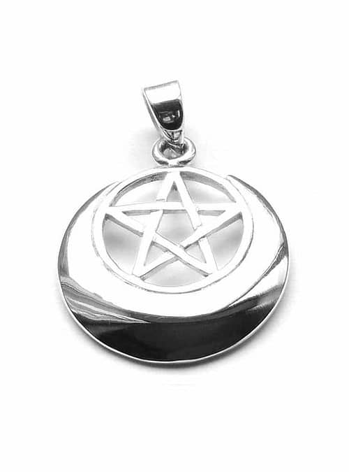 sterling-silver-925-lunar-pentagram-pendant-hellaholics-close-up
