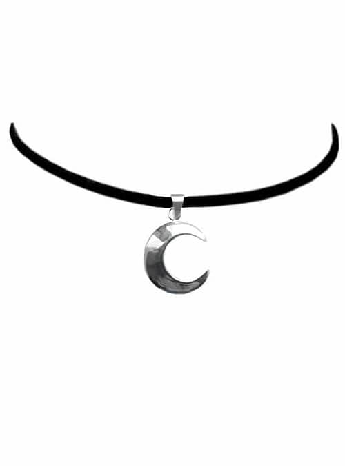 sterling-silver-crescent-moon-choker