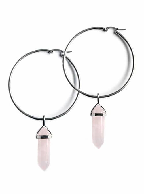 rose-quartz-hoop-earrings-hellaholics