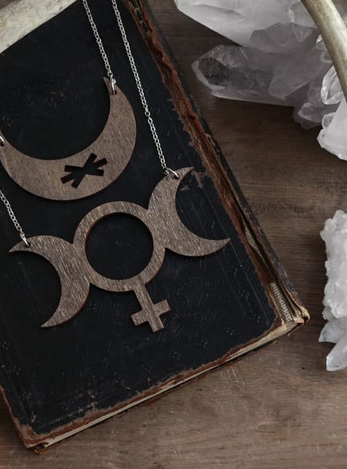 triple-moon-feminist-rune-wooden-necklace-hellaholics