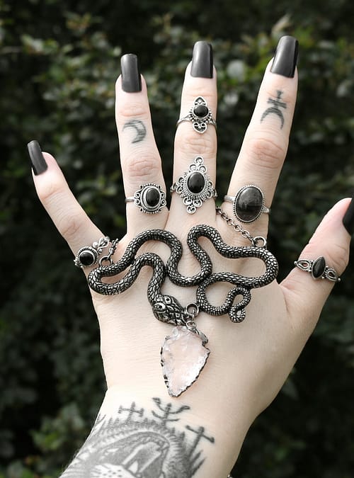 entwine-serpent-necklace-restyle-sterling-silver-rings-hellaholics
