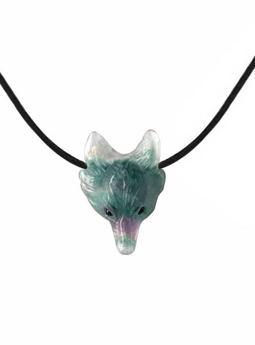 wolf-fluorite-necklace-hellaholics