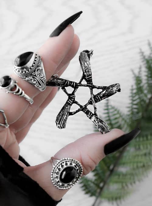 broom-pentagram-silver-necklace-restyle-silver-rings-hellaholics