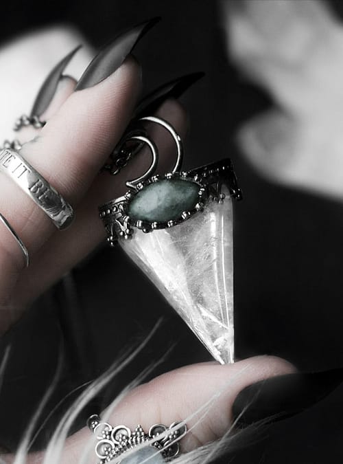 hemera-crystal-quartz-necklace-silver-rings-mix-hellaholics