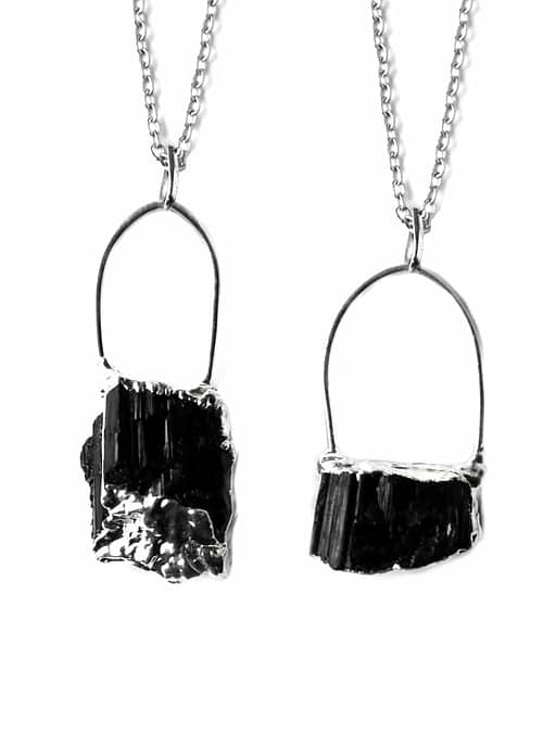 raw-silver-dipped-irregular-shaped-tourmaline-necklace-hellaholics