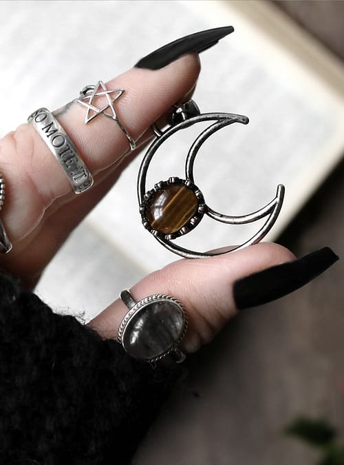 metis-crecent-moon-tiger-eye-necklaces-sterling-silver-rings-hellaholics