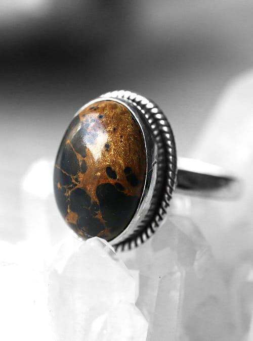 gaia-black-copper-turquoise-silver-ring-hellaholics