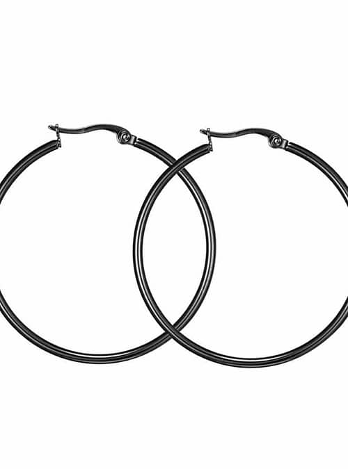 dark-stainless-steel-hoops-7.5cm-hellaholics