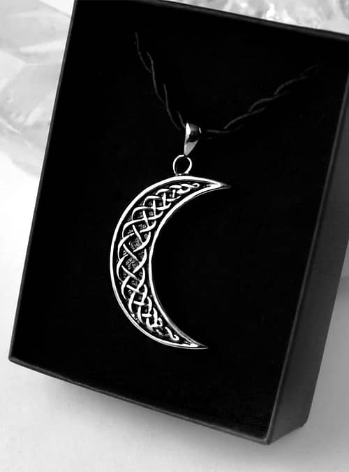 norse-crescent-moon-stainless-steel-amulet-necklace-close-up-hellaholics
