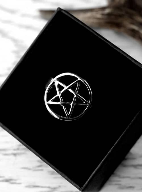pentagram-new-stainless-steel-ring-hellaholics