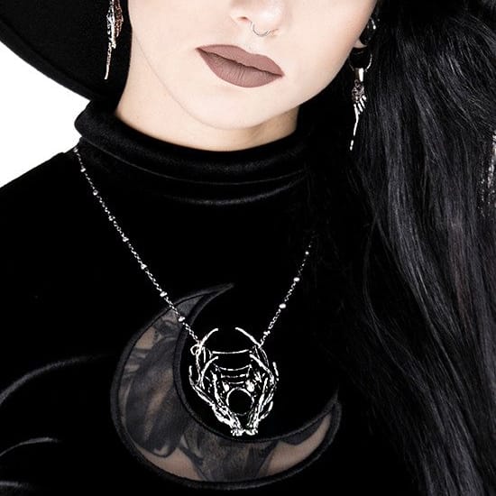 gothic-3d-moon-antler-moon-phases-silver-pendant-restyle-hellaholics-mood-2