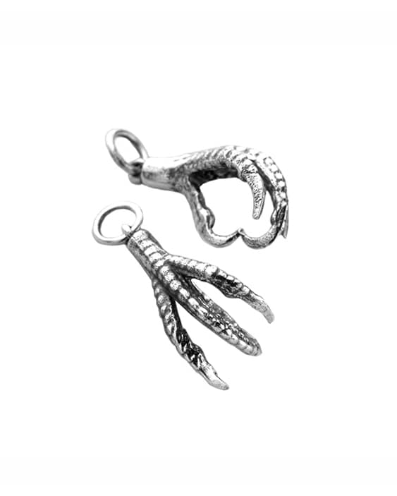 bird-claw-silver-necklace-hellaholics