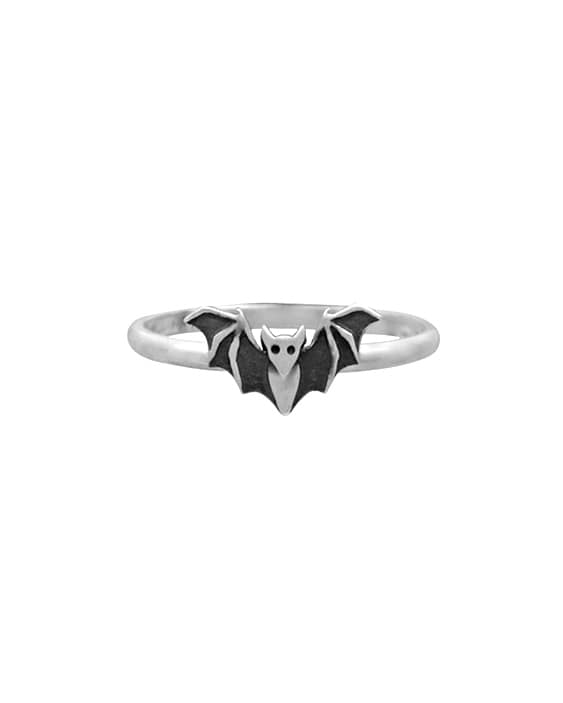 Baby Bat Recycled Silver Ring