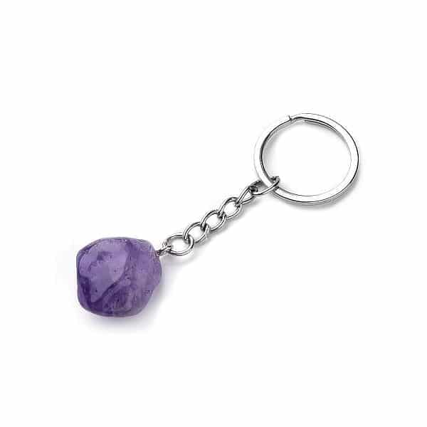 Amethyst Keychain
