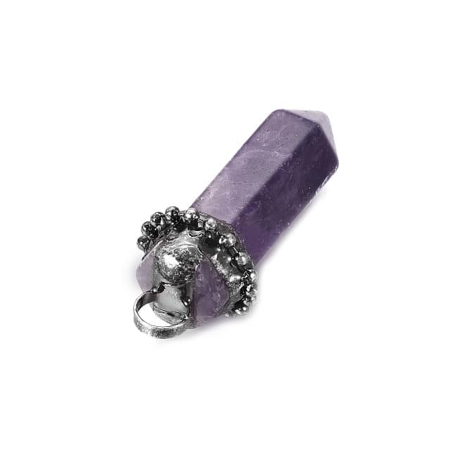 zaria-amethyst-gun-metal-necklace-hellaholics-back