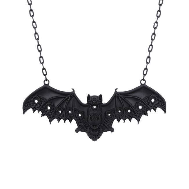 bat-lace-necklace
