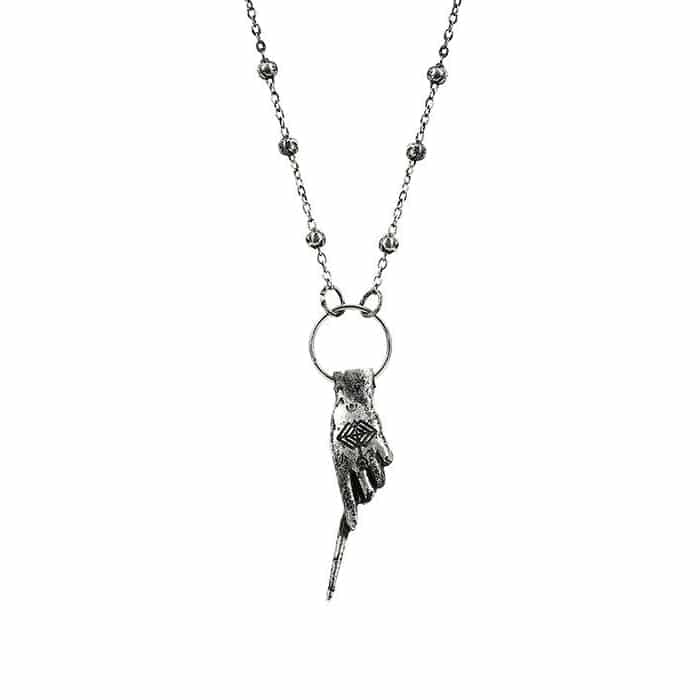 Magic Wand Silver Necklace