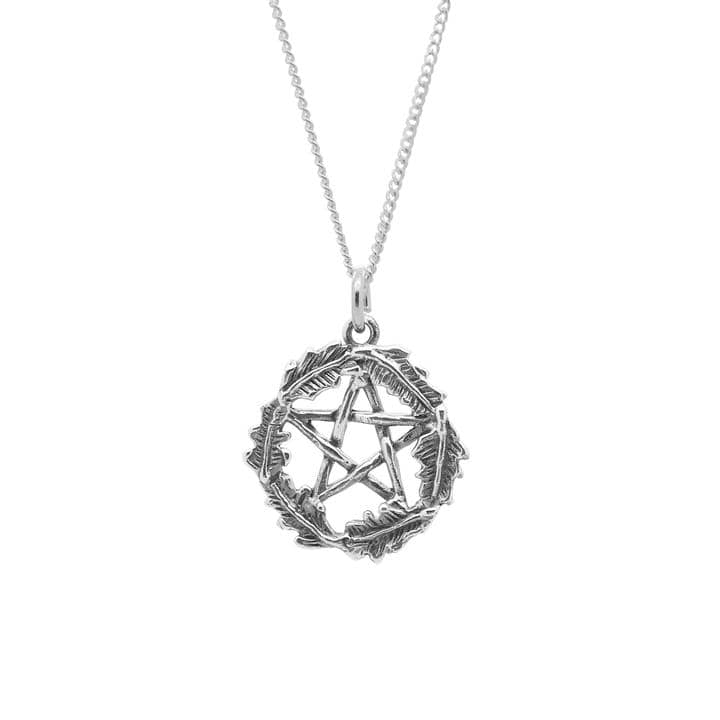 sterling-silver-925-oak-leaf-pagan-pentagram-pendant-hellaholics