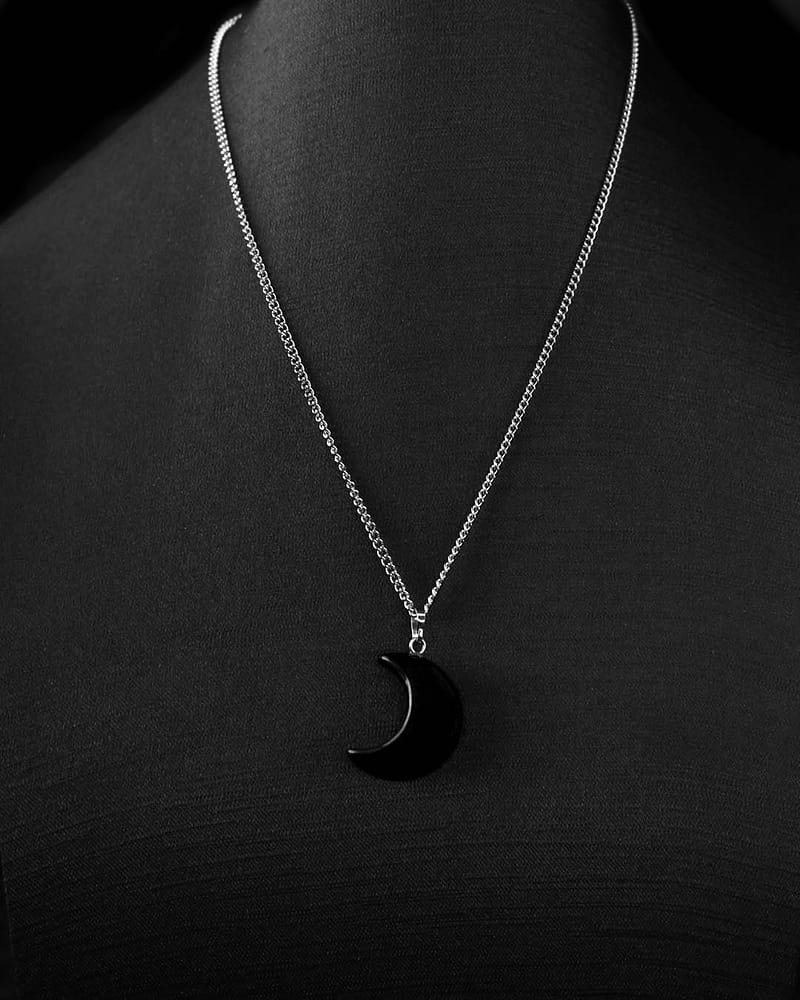 luna-obsidian-stainless-steel-crescent-moon-crystal-necklace