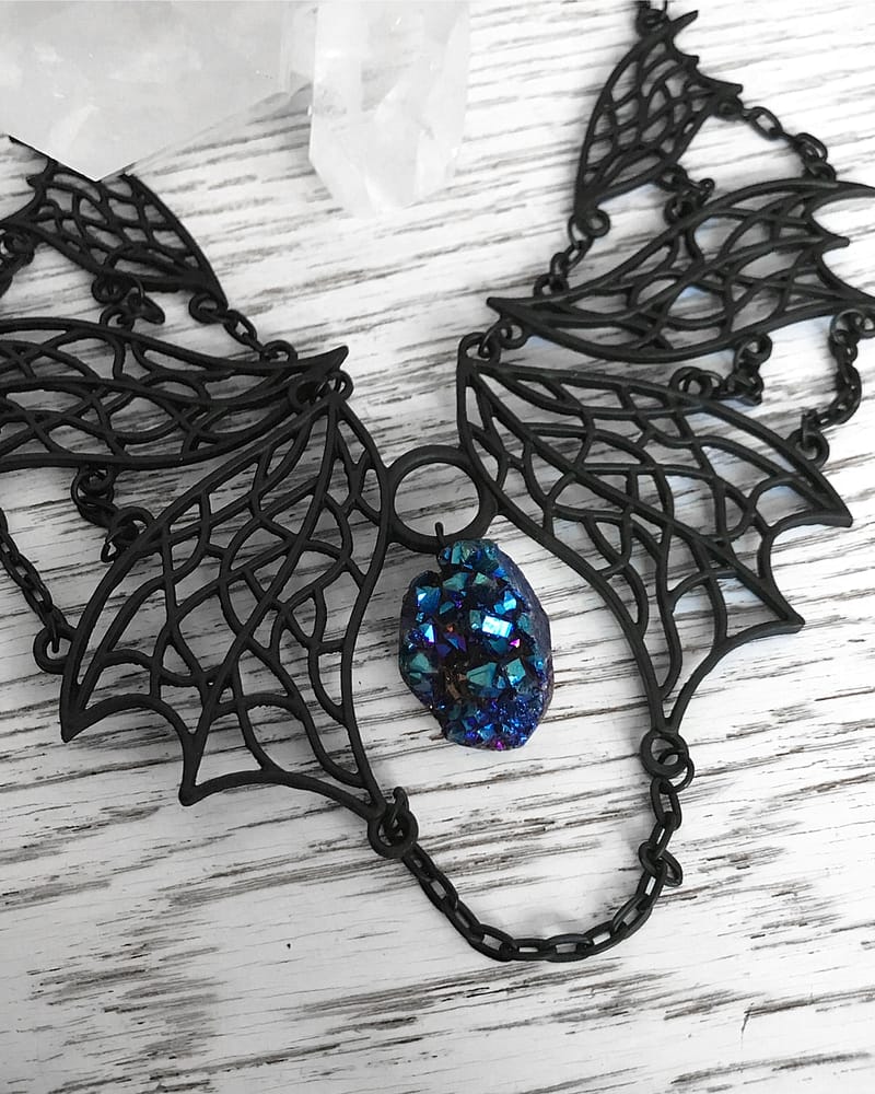 Black Elvish Necklace