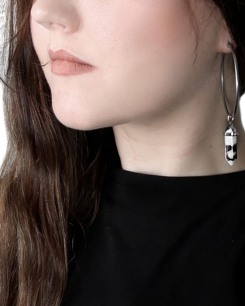 zebra-jasper-stainless-steel-sold-hoops-earrings-hellaholics