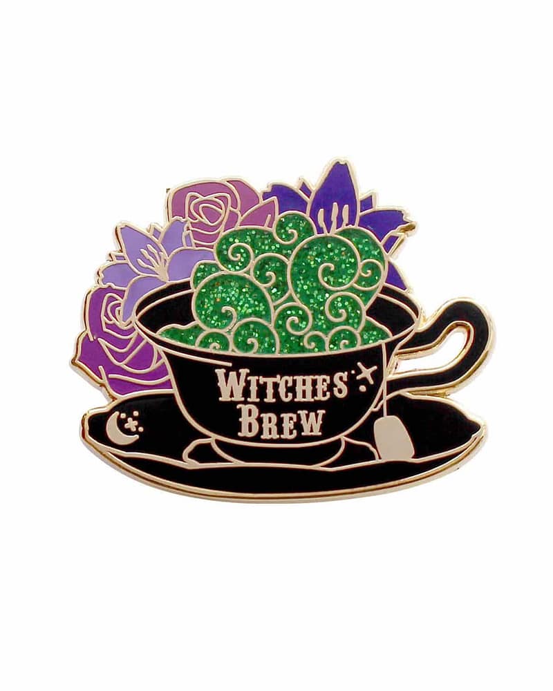 Witch's Brew Enamel Pin By Glitter Punk