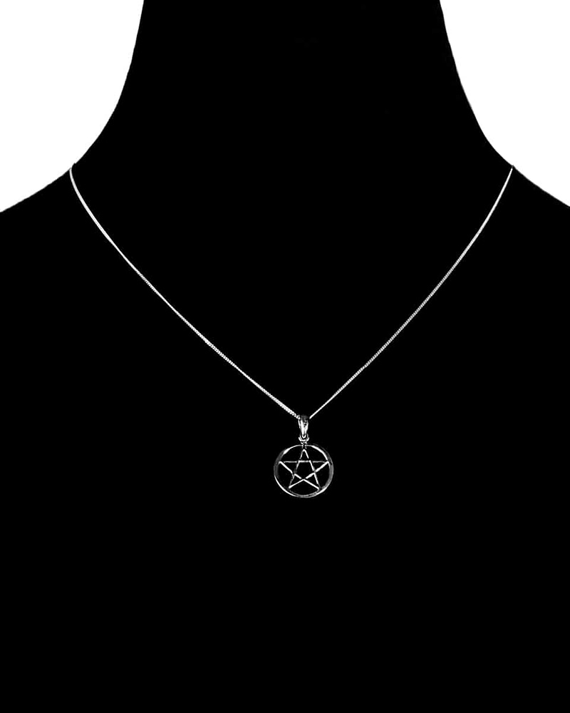 Pentagram Silver Necklace