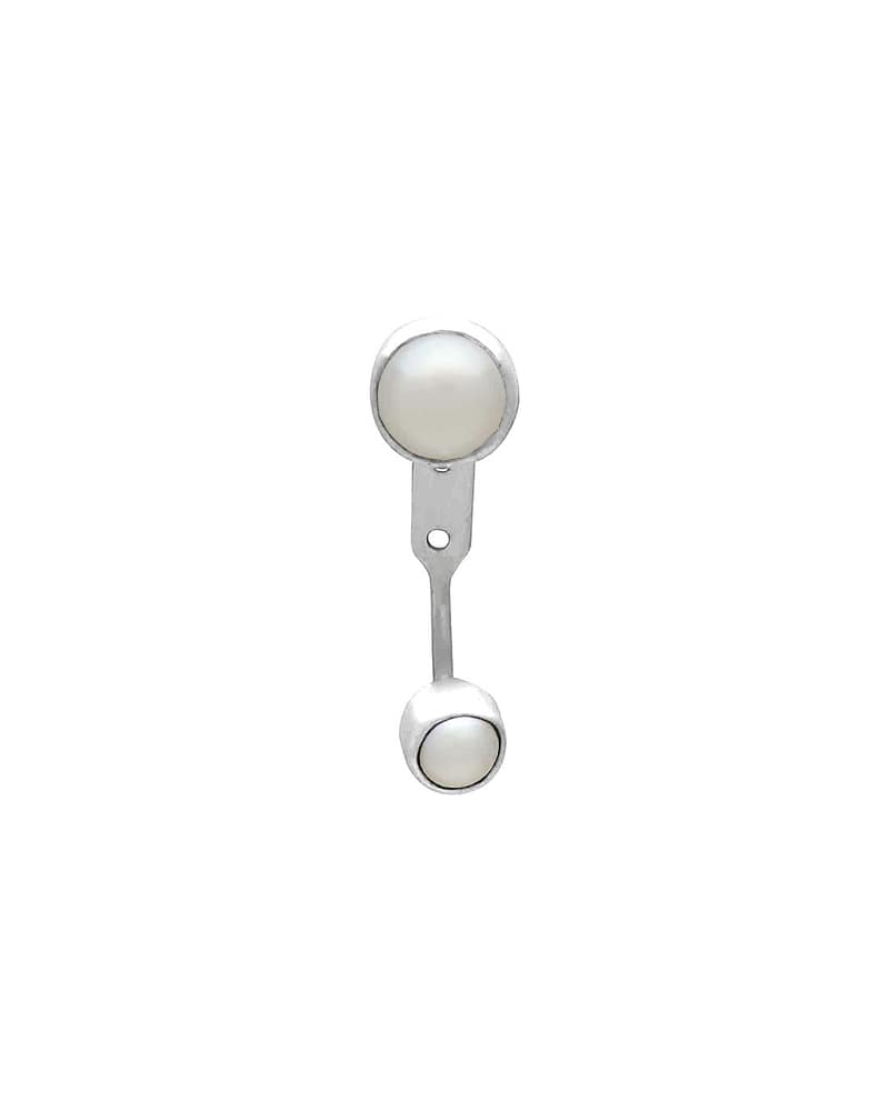 parthenope-double-pearl-studs-earrings-silver-front-hellaholics