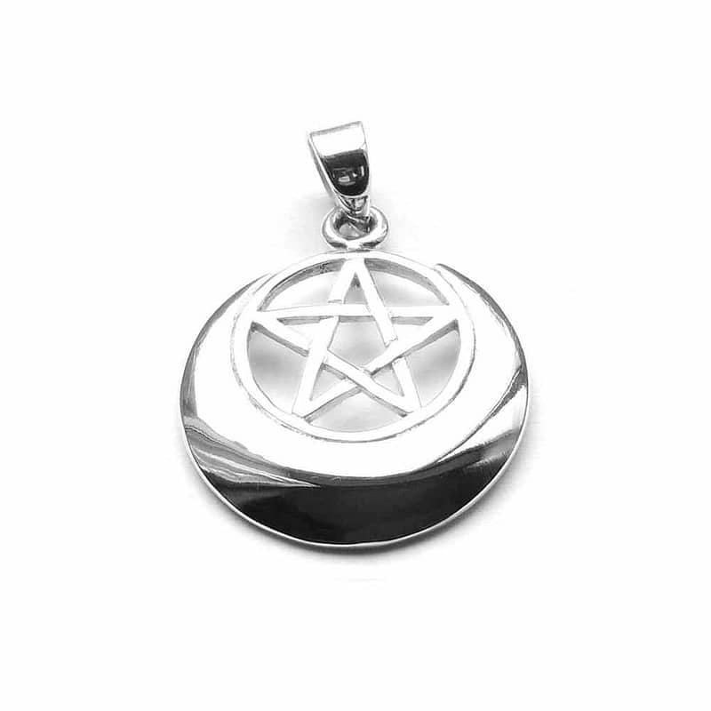sterling-silver-925-lunar-pentagram-pendant-hellaholics-close-up
